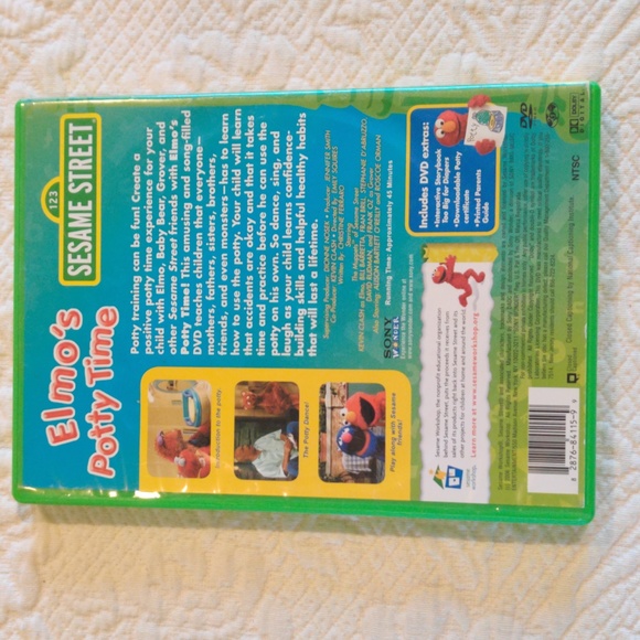 Sesame Street Elmo's Potty Time My First Moments Learning DVD Video 2006 Used - Picture 2 of 7